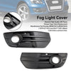 2009-2012 Audi Q5 Standard Front Bumper 2PCS Front Bumper Grill Fog Light Lamp Covers Trim 8R0807681A 8R0807682A Generic