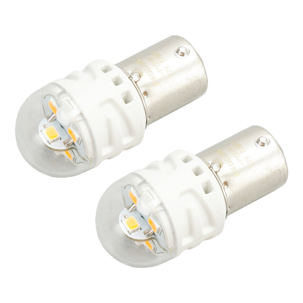 Para Philips 11496AU31B2 Ultinon Pro3100 LED-AMBER PY21W BAU15s 12V Genérico