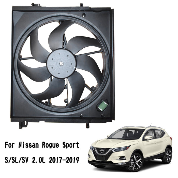 17-19 Nissan Rogue Sport 2.0L Kühlerlüfterbaugruppe 214816MA0A NI3115162 Generisch