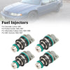 1992-1997 Chevrolet Cavalier 4 inyectores de combustible 17113124 17113197 genérico