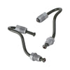 06.2008-05.2014 III Box Body / Hatchback 137 2x Rear Brake Line Pipe Brake Caliper 1K0611763E 1K0611763F Generic