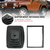 1997-2004 Jeep Wrangler TJ Shifter Boot Retenue Lunette Anneau Manuel Trans 52078558 53000056 Générique