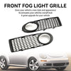 2006-2010 VW Volkswagen Beetle & Beetle Convertible Front Bumper Fog Light Grille 1C0807683J 1C0807684B