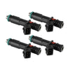 4PCS Fuel Injectors 25186566 27828W Fit 2011-2015 Chevrolet Spark 1.2L L4 /2016-2021 Beat 2016-2021 INJ675 FJ1332 25194429 C111032