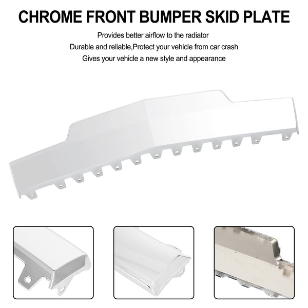 2014-2015 Silverado 1500 Truck Chevy Chrome Voorbumper Skid Plate Generiek