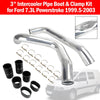 1999.5-2003 Ford 7.3L Powerstroke  3Inch Intercooler Pipe Boot & Clamp Kit Generic