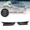 2012-2015 VW Passat 2PCS Couvercle de phare antibrouillard avant noir/chrome générique