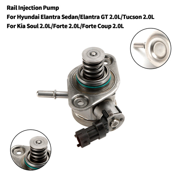 2014–2017 Hyundai Elantra GT 2.0L Hochdruck-Kraftstoffpumpe mit Direkteinspritzung 353202E100 HM10052 AU108002S01 Generisch