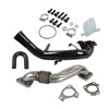 EGR Delete Kit & Passenger Up-Pipe & Intake Tube for 2007.5-2010 Chevrolet GMC 2500 3500 LMM 6.6L Duramax