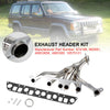 Collettore di scarico in acciaio inossidabile 674196 4883385K per Jeep Grand Cherokee Wrangler 4.0L V6 generico