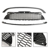 2008-2014 MINI R55 Cooper S & JCW 5-Door Estate 3PCS Gloss Black Front Grille Grill