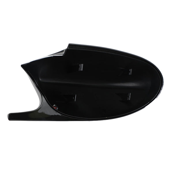 2005-2007 BMW E90 E91 Black Side Mirror Cover Caps 51167135097 51167135098