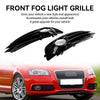 2009-2012 Audi A3 8P S-Line Front Lower Bumper Grille Fog Light Cover 8P0807682 8P0807681 Generic
