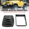 1997-2004 Jeep Wrangler TJ Shifter Boot Retainer Bezel Ring Manual Trans 52078558 53000056