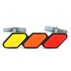 Dreifarbiges 3-Gitter-Abzeichen-Emblem für Toyota Tacoma 4Runner Tundra Rav4 Highlander Generic