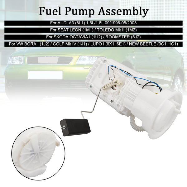 1996-2003 AUDI A3 (8L1) 1.6L 1.8L Fuel Pump Module Assembly 1J0919051B