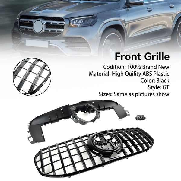 2020-2024 Mercedes Benz X167 GLS450 GLS580 Främre stötfångare Grill Generic