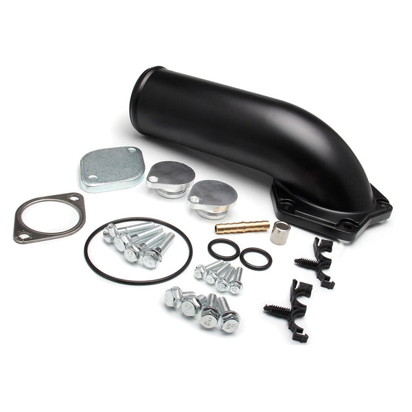 2008-2010 Ford F250 F350 F450 F550 Powercourse Diesel 6,4 L 4 pouces Kit de suppression de tuyau d'échappement et de vanne EGR + coude d'admission moulé sous pression générique