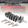 12-16 Hyundai Genesis Coupe Kia Optima Sorento 2.0L G4KH 2.0T Motore Albero Motore e 4 PZ Bielle 231112G400 Generico