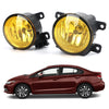 1Set Upgrade LED front fog lamp fits for 2016-2020 Honda Civic Generic