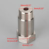 4PCS M18X1,5 45mm Bung O2 Sauerstoff Sensor Spacer Test Rohr Verlängerung Extender Adapter CEL Generisches