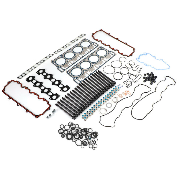 2003–2007 FORD F250 F350 F450 F550 SUPER DUTY 6.0L 18 mm Zylinderkopfbolzensatz und Kopfdichtung 2504202 Generisch