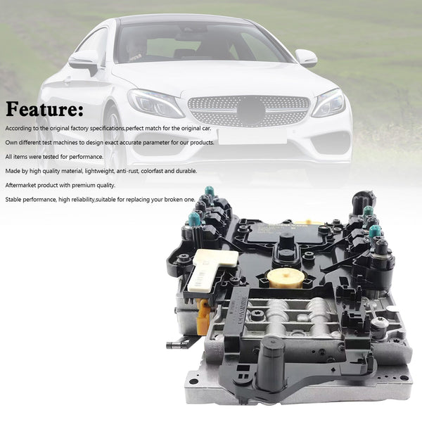 2004+ Benz CLS 7 SP R/AWD V6 3.0L 3.5L V8 4.6L 5.0L 5.4L 5.5L 6.3L 722.9 A0034460310 Transmission Valve Body+TCU Conductor Plate