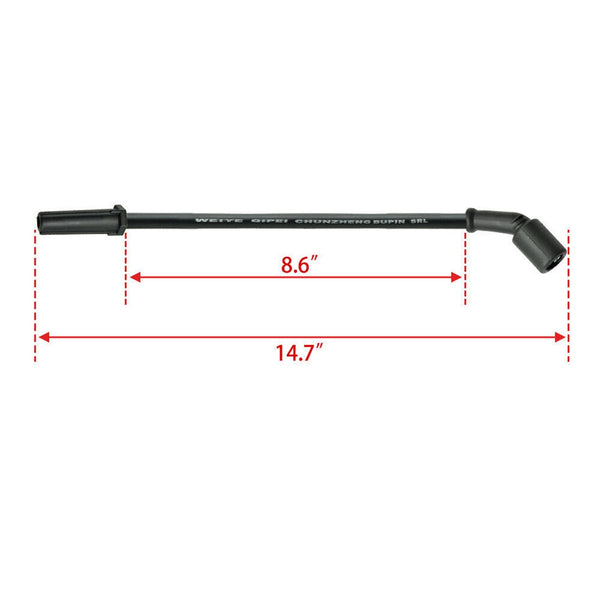 2001-2002 Chevrolet Pickup Silverado Suburban Van 8X Bobina di accensione + Candela + Cavo E247 IC334 Generico