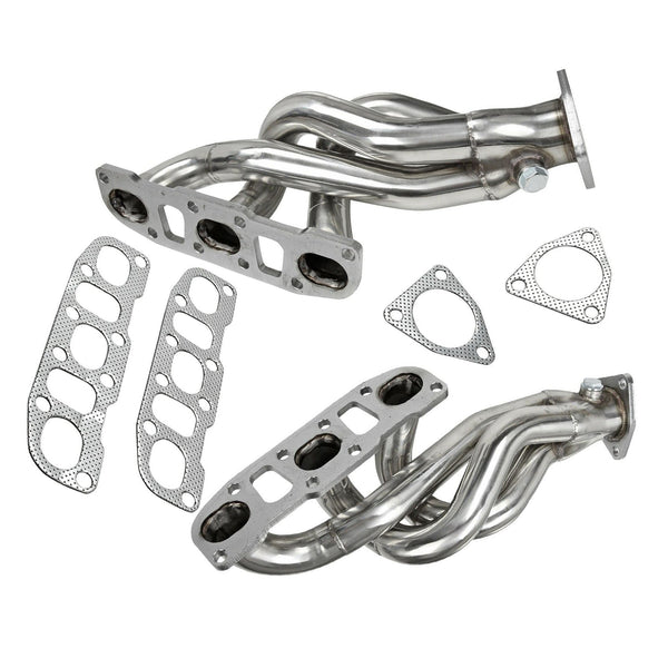 2003-2006 Nissan 350Z Z33 com coletores de escape do motor VQ35DE Shorty Headers genéricos