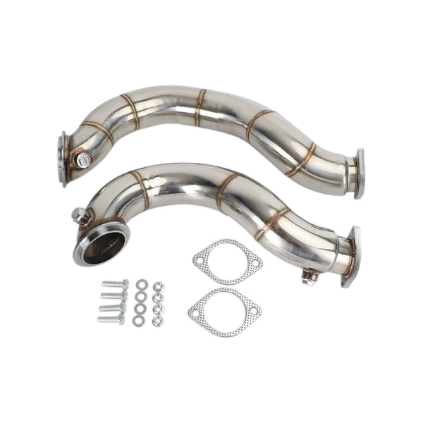 2011-13 BMW E92 335is 3 inch Stainless Steel Exhaust Downpipe Pipes compatible Generic