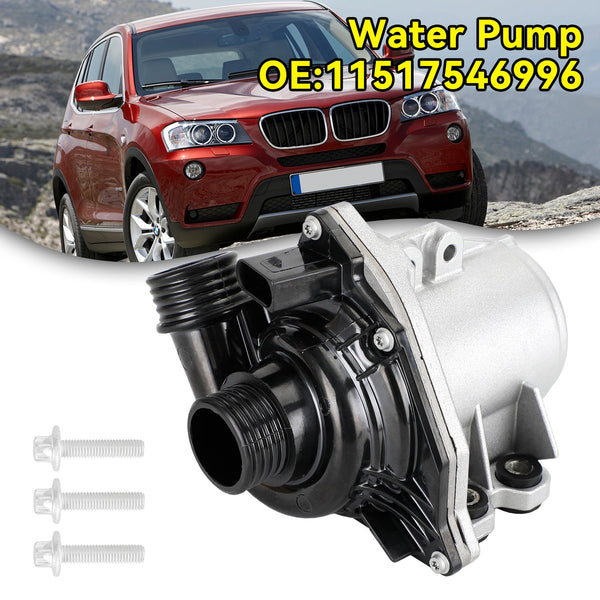 Bomba de agua del motor 11517546996 11519894484 para BMW E70 X5 3.0si 4.8i xDrive 48i 30i 3.0L L6 genérico