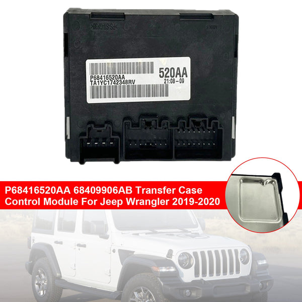 Modulo di controllo caso di trasferimento Jeep Wrangler 2019-2020 P68416520AA 68409906AB Generico