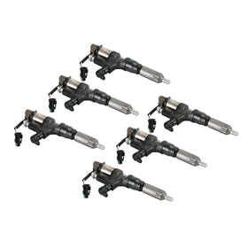 Hino J08E Kobelco SK330-8 SK350 Escavatore 6PCS Iniettori di carburante 095000-6593 CB84034501S 23670-E0010 Generico