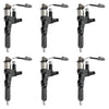 Hino 3.8L 4.7L 5.0L 6.5L 7.7L 6PCS Fuel Injectors 095000-6593 CB84034501S 095000-6594 Generic