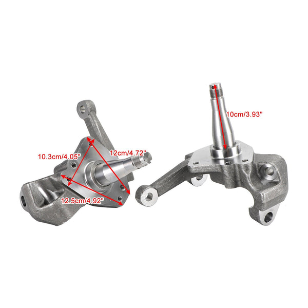 1973-1980 Pinto tipo extremo delantero izquierdo/derecho Hot Rod husillos de caída de 2 pulgadas genéricos