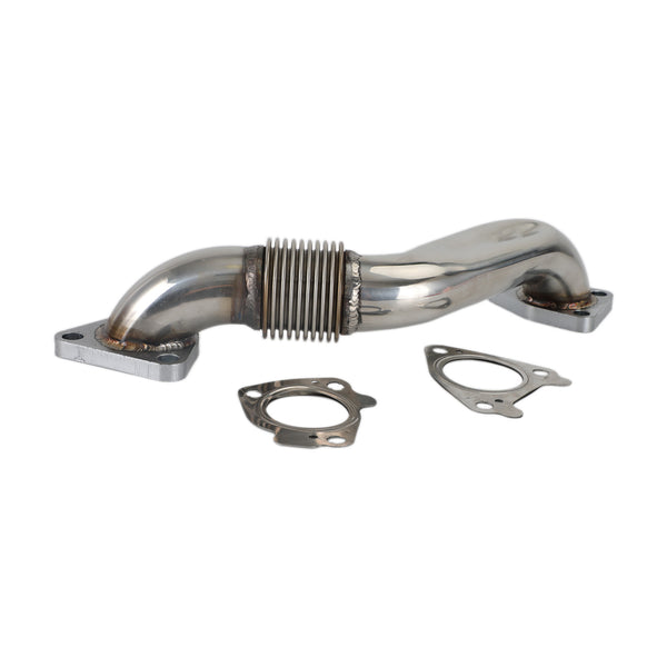 Turbo Down Pipe Passagerarsidan Upp Pipe för Chevrolet GMC 6.6 LLY LBZ LMM Duramax 2004.5-2010 Fedex Express Generic