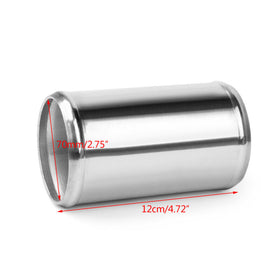 70mm Alumi Alloy Auto Car Straight Short Turbo Piping Tubing Intercooler Pipe Generic