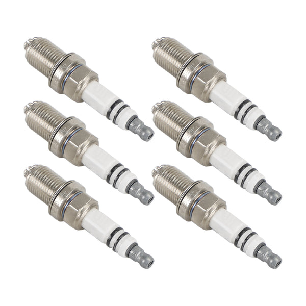 0242236562 6PCS Spark Plugs 12120037608 1435855 12129071003 93190944 for BMW E36 E46 323i 325i 323i 328i 330i E39