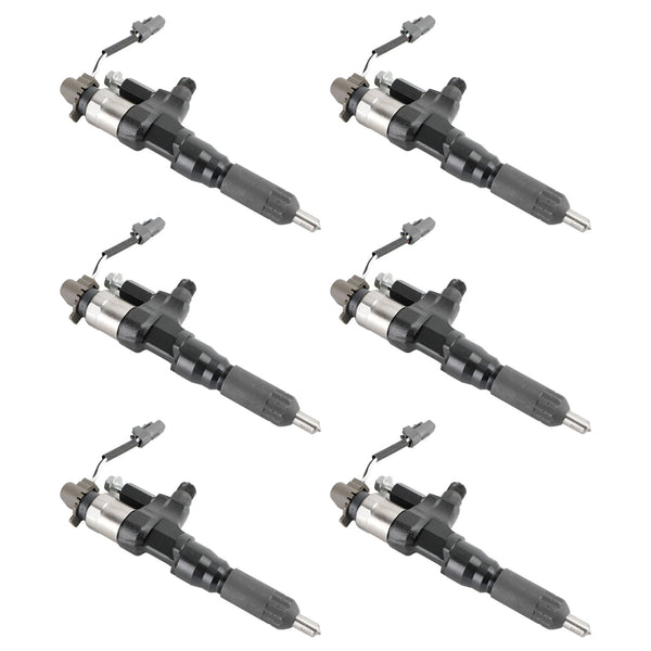 Denso 6590 6591 6592 6593 6594 6595 6596 6597 6PCS Fuel Injectors 095000-6593 CB84034501S 095000-6594 Generic