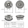 2005-2012 トヨタ タコマ 1TR 2TR カムシャフト タイミング ギア 13050-75010 汎用