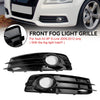 2009-2012 Audi A3 8P S-Line Front Lower Bumper Grille Fog Light Cover 8P0807682 8P0807681 Generic