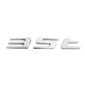 Jaguar F-PACE New Chrome Letter 35T Car Sticker Auto Rear Decal Emblem Generic