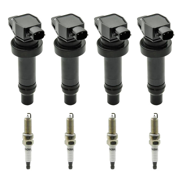 4x Ignition Coils + Spark Plugs For Kia Rio Soul Hyundai Veloster Accent 1.6L – SPARKWHIZ 2 thumbnail image
