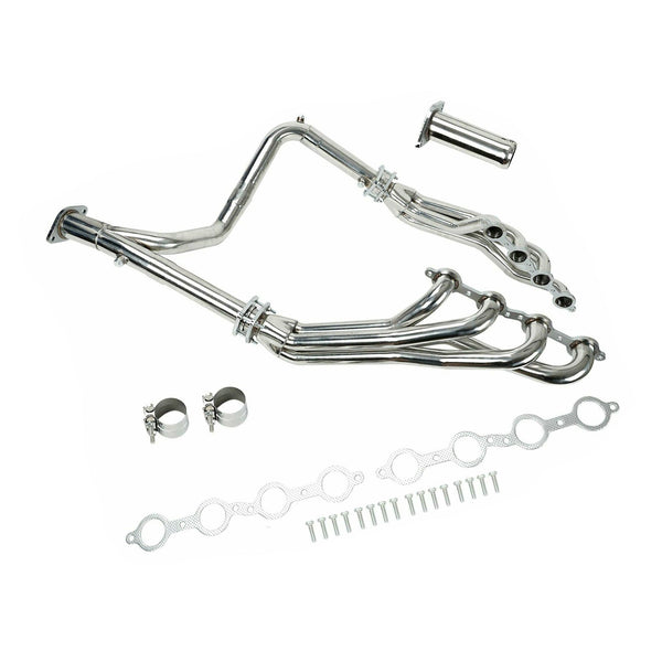 2007-2013 Chevy Silverado 1500/2500/3500 4.8L 5.3L 6.0L Stainless Steel Exhaust Manifold Headers Generic