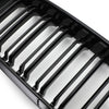 Gloss Black Dual Front Kidney Grille Fit BMW X5M F85 X6M F86 X5 F15 X6 F16 13-18 Generic