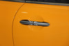 Mini Cooper R50 R52 R53 R55 R56 Black Union Jack UK Design Door Handle Cover Generic