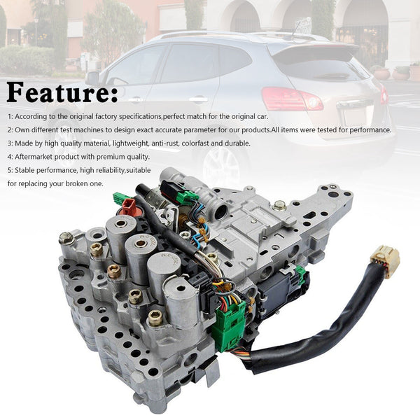 2005-2011 BLUEBIRA SYLPHY L4 1.8L 2.0L JF011E F1CIA Transmission Valve Body Solenoids 31705-1XF1A 31705-1XF0D