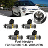 2008-2016 Fiat 500/590 1.4L 4PCS Injetores de combustível IWP160 71792994 77363790 Genérico