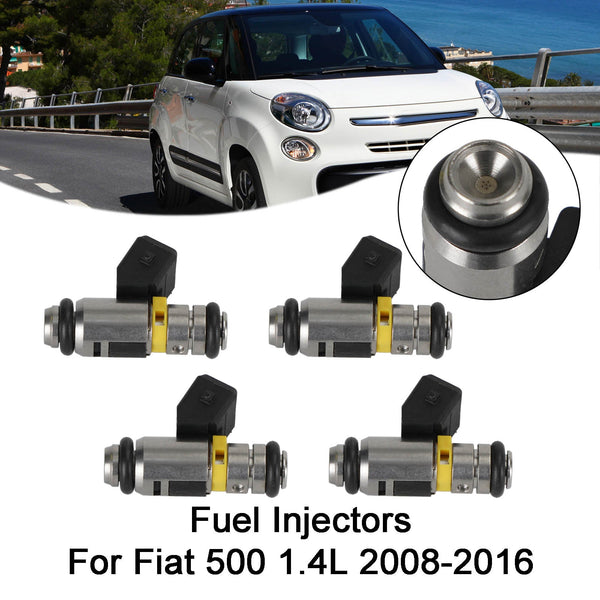 2003-2016 Fiat Idea 1.4L 4PCS Inyectores de combustible IWP160 71792994 77363790 Genérico