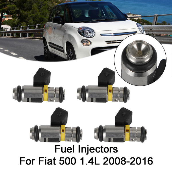 2008-2016 Fiat 500/590 1.4L 4PCS Iniettori di carburante IWP160 71792994 77363790 Generico